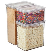 The Home Edit Clear Food Ftorage Containers, Multi-Purpose Kitchen Storage and Organization Solution