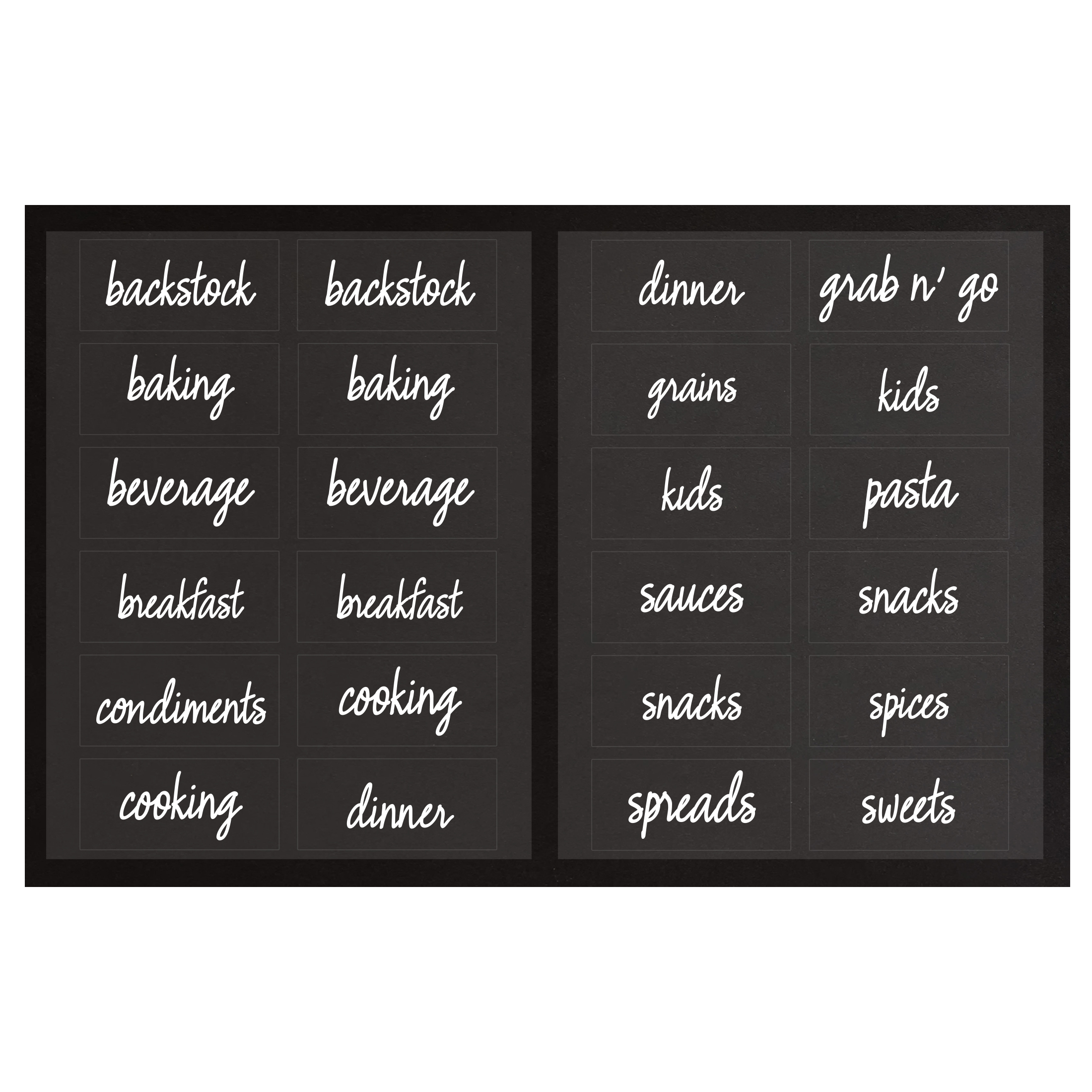 The Home Edit Clear Pantry Labels, Pack of 24 - image 1 of 7