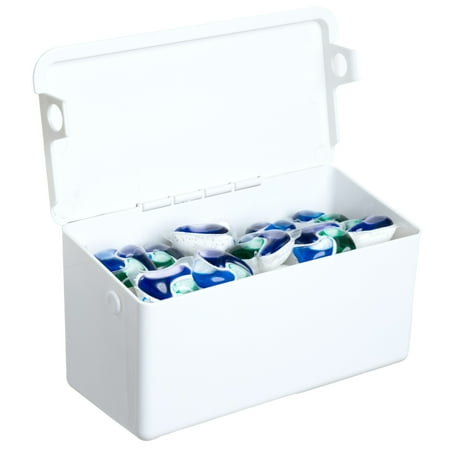 The Home Edit Dish Pod Holder/Multipurpose Storage Bin, 4.5"H x 9"W x 4.75"D