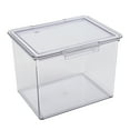 thumbnail image 1 of The Home Edit XL Canister, Plastic Food Storage Container, Clear, 1 of 9