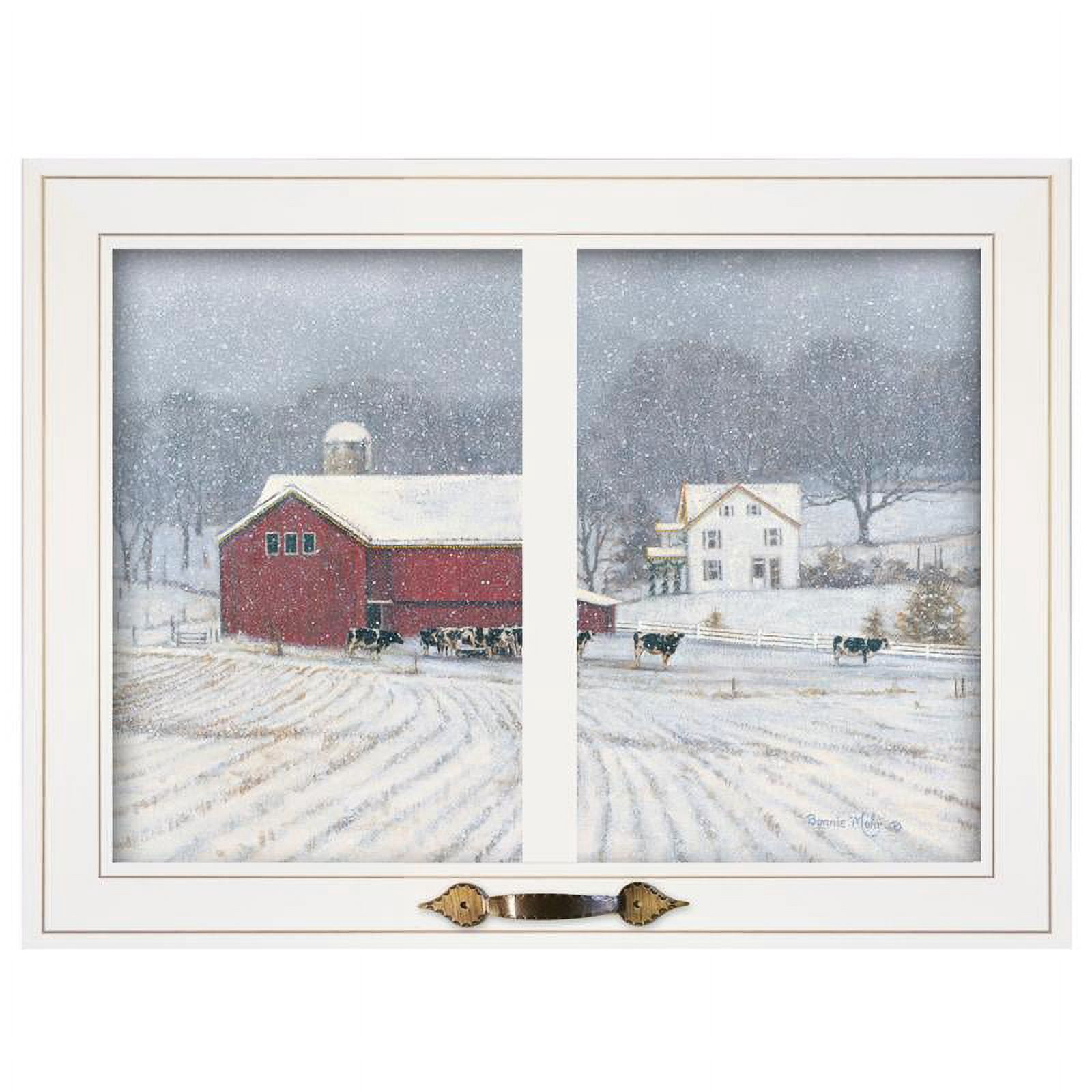 TrendyDecor4U The Home Place By Bonnie Mohr Framed Print WCOW103-226G ...