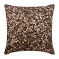 thumbnail image 1 of The HomeCentric Cushion Cover, Pink Euro Pillow Covers Pack of 2, 26x26 inch (65x65 cm), Silk European Shams, Circles & Dots, Sequins Embellished, Modern Euro Size Pillow Covers Easter - Fairy Land, 1 of 3