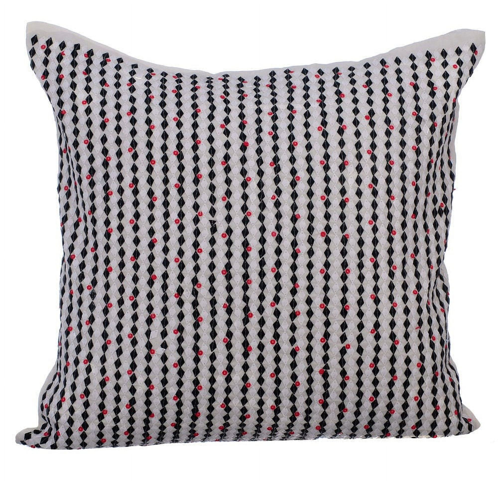 The HomeCentric Rosa Set di 2, 50x50 cm Art Silk Fodere per