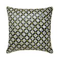 thumbnail image 1 of The HomeCentric Decorative Black Pack of 2, 20x20 inch (50x50 cm) Throw Pillow Covers, Silk Mosaic & Sequins Throw Pillows For Sofa, Geometric Pattern Modern Style Easter - Montage, 1 of 4