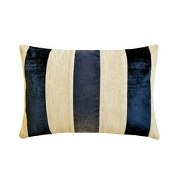 Decorative Purple 12 x20 30x50 cm Lumbar Pillow Cover Velvet Linen Patchwork Oblong Pillow Striped Pattern Modern Style Swathe Wine Walmart