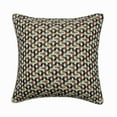 thumbnail image 1 of The HomeCentric Decorative Pillow Case Covers With Zipper Multicolor & lue Pack of 2 18"x18" (45x45 cm) Throw Pillow Covers Jacquard Silk Embroidered Throw Pillows For Couch Geometric - Color Lovers, 1 of 4