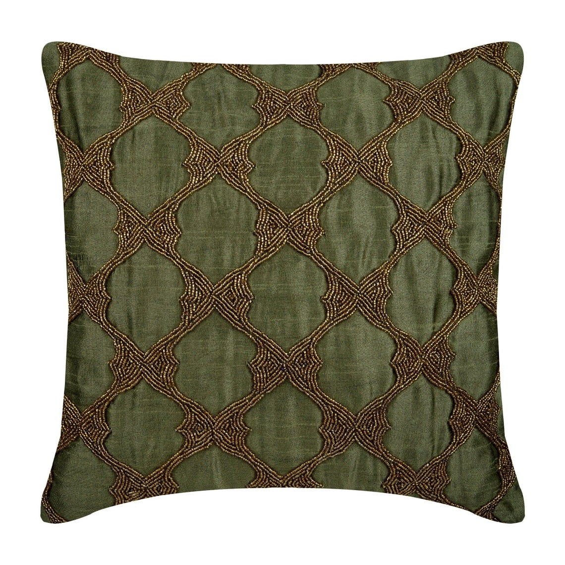 The HomeCentric Grigio 40x40 cm Art Silk Federa Cuscino, Piccione