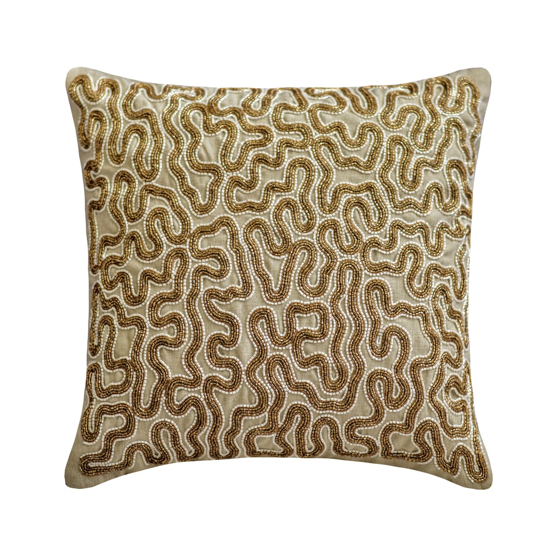 The HomeCentric Grigio 60x60 cm Miscela Di Cotone Fodere Per Cuscino