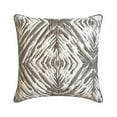 thumbnail image 1 of The HomeCentric Decorative Throw Pillow Cases Grey Pack of 2, 14"x14" (35x35 cm) Cotton Printed & Quilted Cushion Covers For Sofa, Abstract Modern Style - Optic Gaze, 1 of 5
