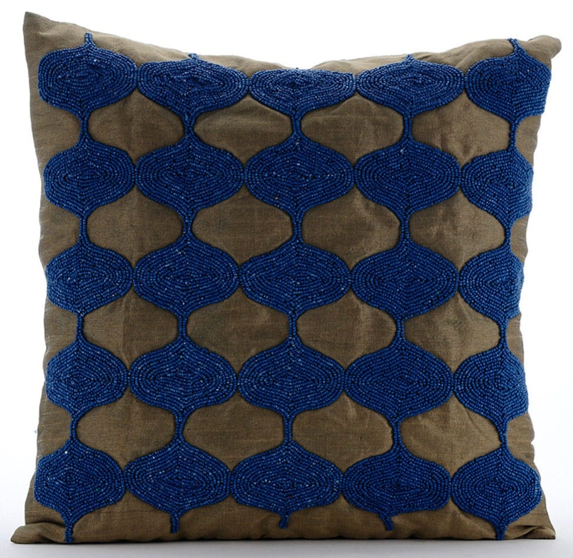 Fodera Cuscino Euro 65x65 Cm HomeCentric Art Silk Diamonds Everywhere – Cristalli E Punti Argento