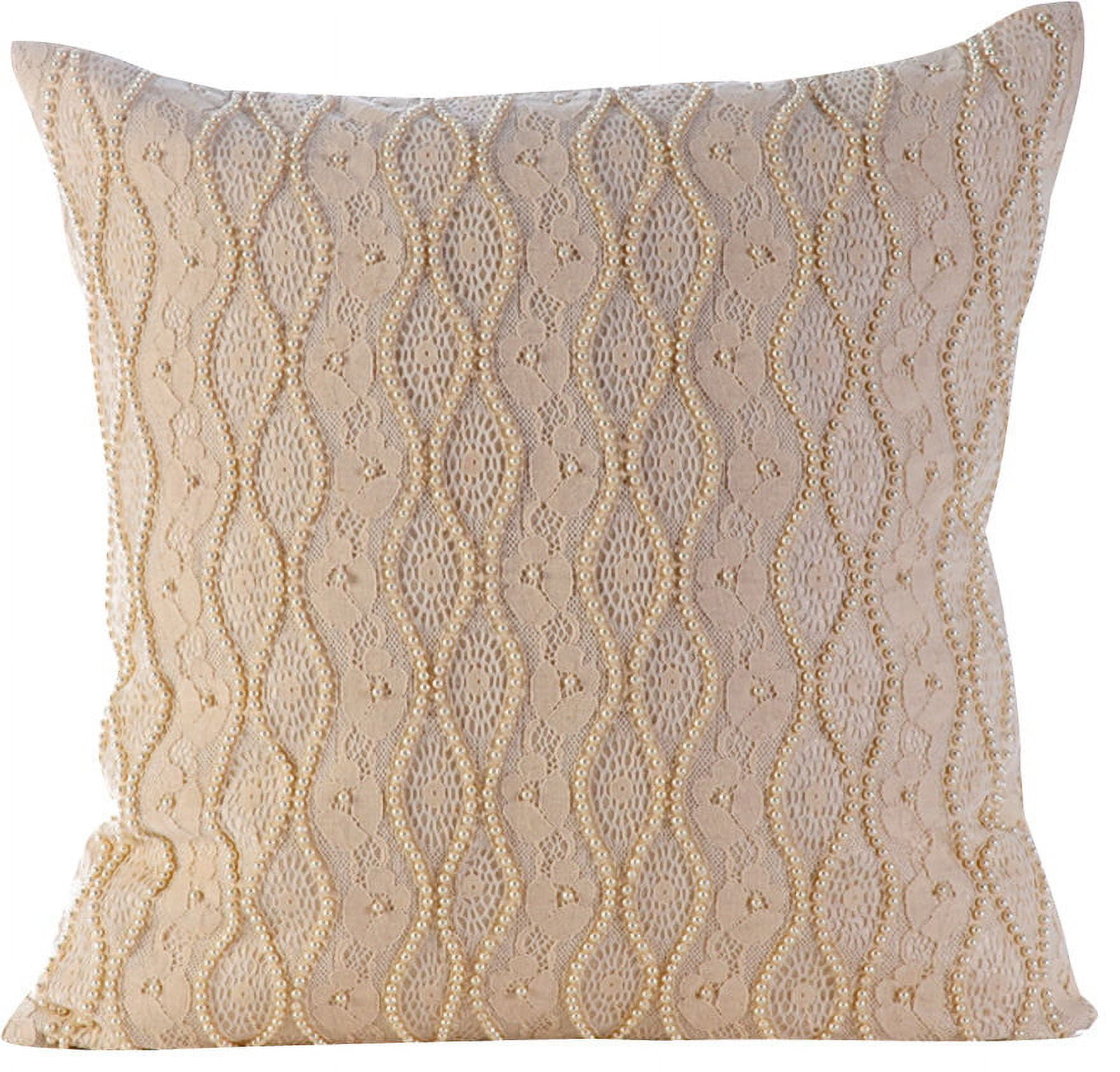 Ivory top euro pillows