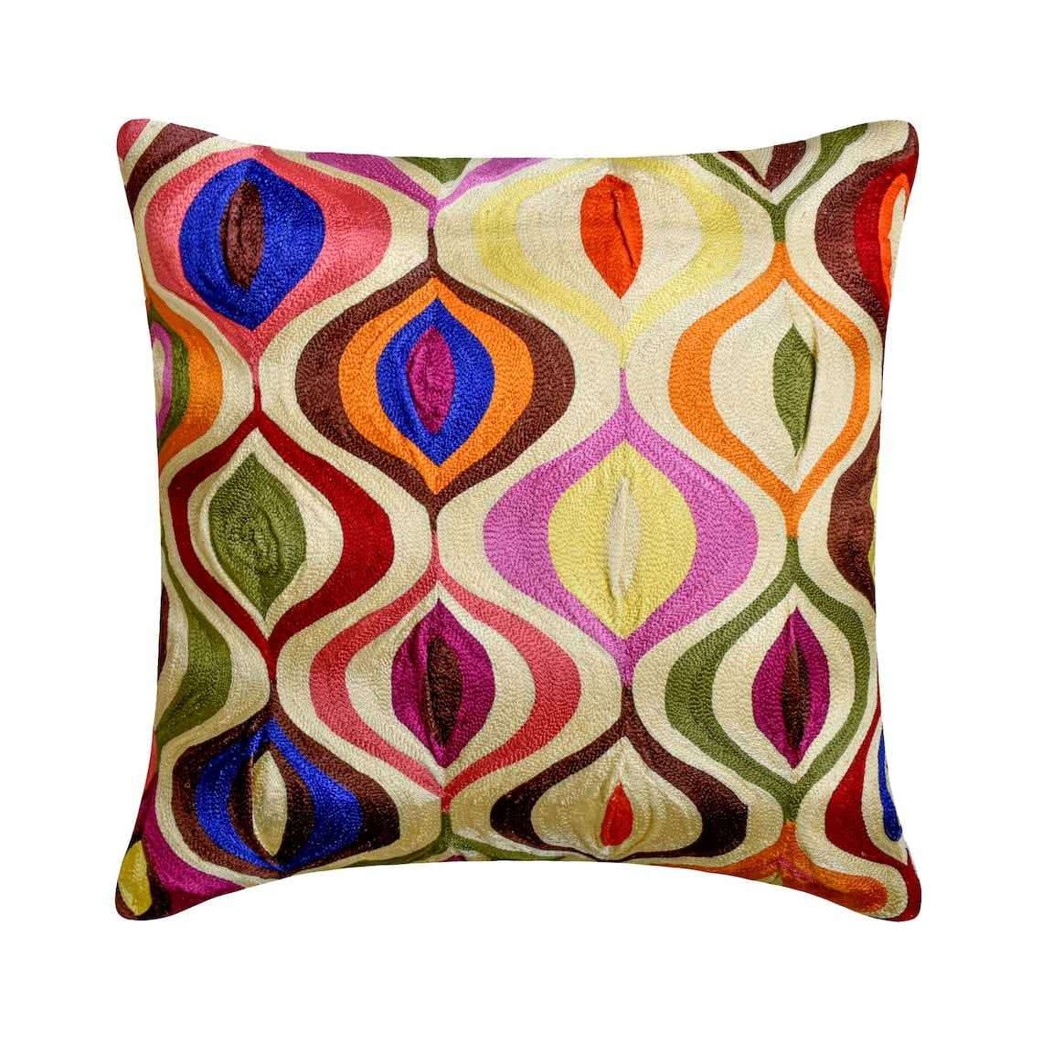 Fundas Cojines 45x45 The HomeCentric Beige Cubierta De Cojines Decorativos, Cable De Yute Sillon Lectura