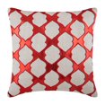 thumbnail image 1 of The HomeCentric Pillow Case Custom Couch PillowCases Decorative Pillow Covers Pack of 2 14x14 inch (35x35 cm) Red Faux Leather Throw Pillow Covers Handmade Pillow Covers Abstract - All Time Red, 1 of 5