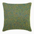 thumbnail image 1 of The HomeCentric Pillow Cover Pillow Cover 14"x14" Silk Pillow Cover Sofa Bed Square Colorful Beaded Pillow Cover Multi Pillow Cover Pack of 2 14x14 inch (35x35 cm) Modern Abstract - Multi Blooms, 1 of 5