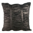 thumbnail image 1 of The HomeCentric Pillow Cover, Decorative Pillow Covers, Grey Pack of 2, 20x20 inch (50x50 cm) Gathered Fabric Decorative Pillow Covers, Solid Color Pillow Covers, Modern Pillow Covers - Grey Beauty, 1 of 3