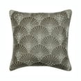 thumbnail image 1 of The HomeCentric Pillow Cover, Grey Pack of 2, 16"x16" (40x40 cm) Throw Pillow Covers, Linen Abstract Pearl Embroidery Throw Pillows For Couch, Abstract Pattern Contemporary Style Easter - Pearl Memory, 1 of 4