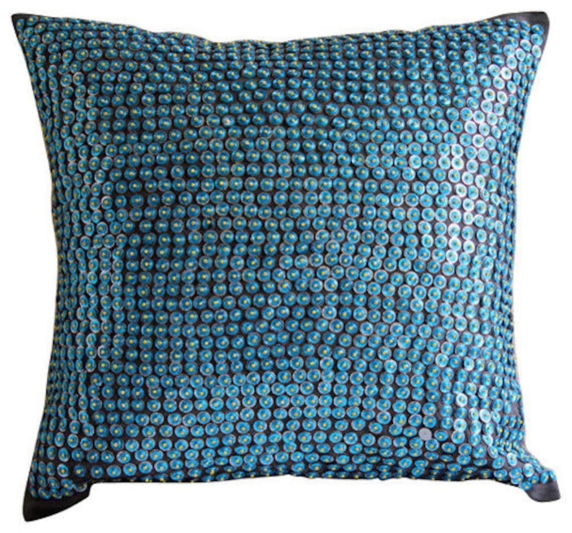 The HomeCentric Verde 35x35 Cm Art Silk Fodere Per Cuscini In