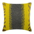 thumbnail image 1 of The HomeCentric Pillow Covers, Ivory Cushion Covers, Pack of 2, 22x22 inch (55x55 cm) Silk Throw Pillows Cover, Square Beaded Art Deco Throw Pillow Cover Home Living Room, Style, Ombre - Yellow Comet, 1 of 3