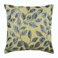 thumbnail image 1 of The HomeCentric Pillow Covers Yellow Pillows Cover Sequins Leaves Garden Throw Pillows Cover Pack of 2 18x18 inch (45x45 cm) Throw Pillow Covers Square Cotton Linen Pillows Cover Floral-Silver Meadow, 1 of 3