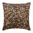 thumbnail image 1 of The HomeCentric Pink Pillow case 3D Metallic Sequins Abstract Glitter Pillow Cover Pack of 2 14x14 inch (35x35 cm) Pillow Cover Square Silk Pillowcase Solid Modern Pillow Cover Circles - Fairy Land, 1 of 5