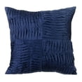 thumbnail image 1 of The HomeCentric Throw Pillow Case, Decorative Pillow Covers Pack of 2, 12x12 inch (30x30 cm) Blue, Silk Throw Pillow Covers, Pillow Covers, Solid Color Throw Pillow Covers Easter - Navy Will Find You, 1 of 5