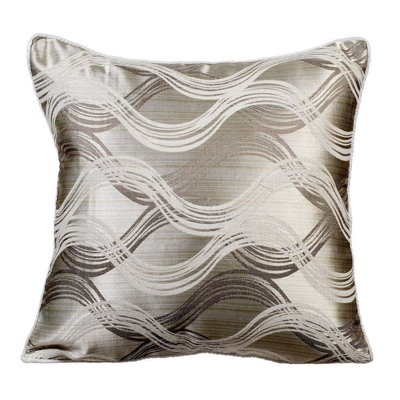 The HomeCentric Throw Pillow Cover, Cushion Cover For Couch, Pillow Covers Pack of 2, 12x12 inch (30x30 cm) Grey, Silk Throw Pillow Covers, Handmade Pillow Covers, , Abstract Easter - Grey Trance