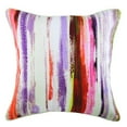 thumbnail image 1 of The HomeCentric Throw Pillow Cover With Zipper, Cushion Cover, Abstract Couch Cushion Covers Pack of 2, 22x22 inch (55x55 cm) Pillow Covers, Colorful Cotton Printed Decorative Pillows - Ink & Paint, 1 of 3