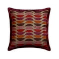 thumbnail image 1 of The HomeCentric Toss Pillow Covers, Decorative Purple Pack of 2, 22x22 inch (55x55 cm) Throw Pillow Covers, Velvet Geometric Throw Pillows For Sofa, Geometric Modern Style Easter - Seven Colour Sands, 1 of 3