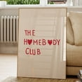 thumbnail image 1 of The Homebody Club Print, Minimalist Heart Wall Art, Unframed Paper Poster 16x20in, 1 of 4