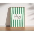 thumbnail image 1 of The Homebody Club Retro Striped Cosy Entryway Wall Art, Unframed Paper Poster 11x14in, 1 of 4