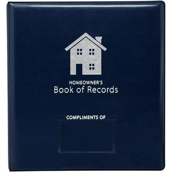 The Homeowner's Book of Records (Navy)