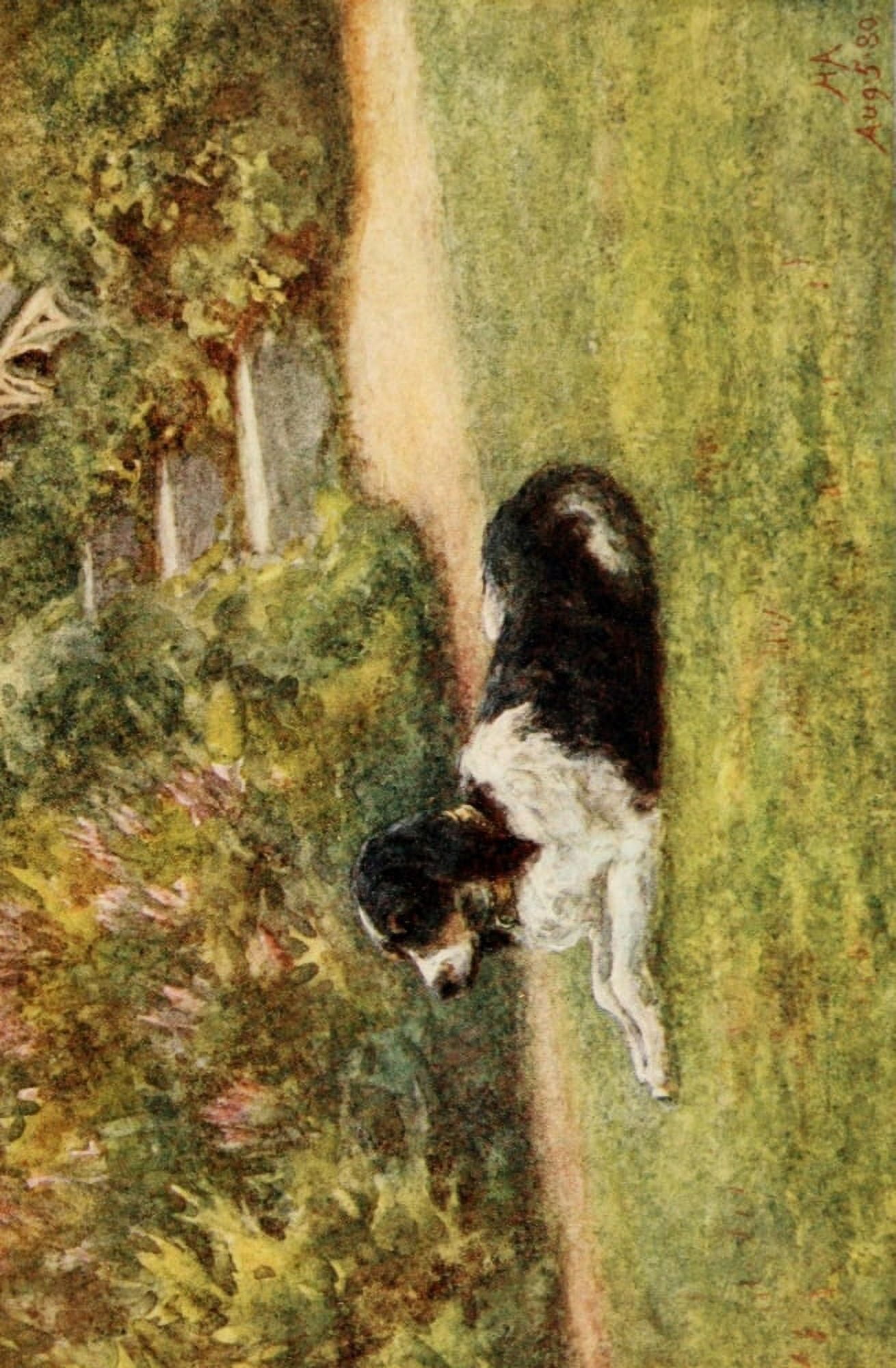 The Homes of Tennyson 1905 Old Don Canvas Art - Helen Allingham (18 x 24)
