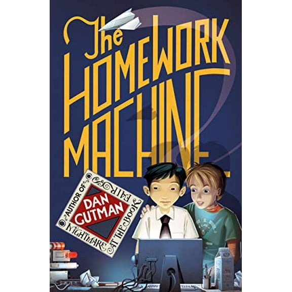 Pre-Owned The Homework Machine Hardcover Dan Gutman