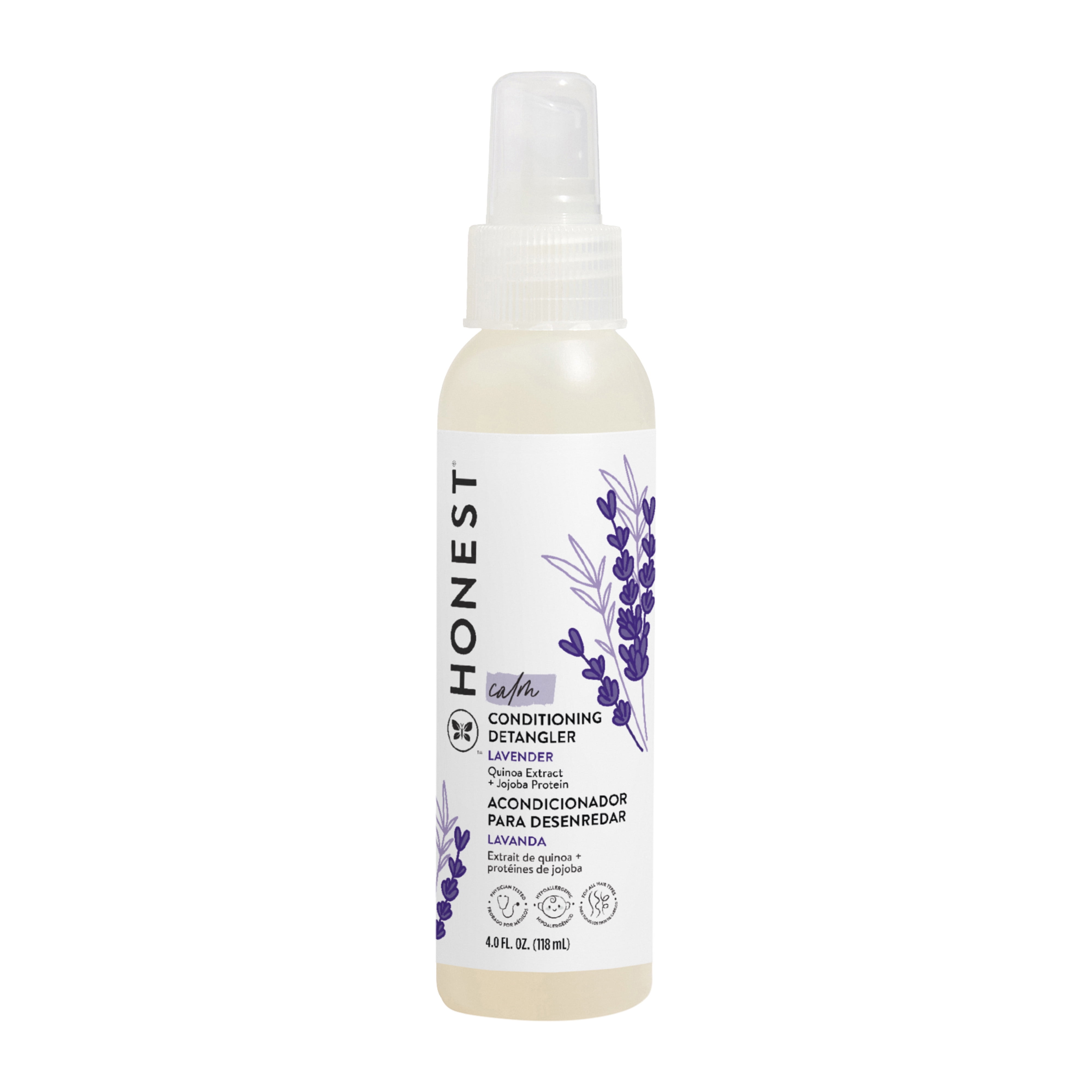 The Honest Company Baby Conditioning Detangler Calm Lavender 4 fl oz