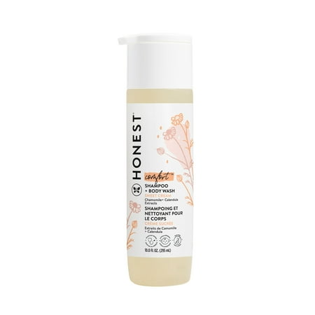 The Honest Company Baby Shampoo + Body Wash, Sweet Cream, Comfort, 10 Fl. Oz.