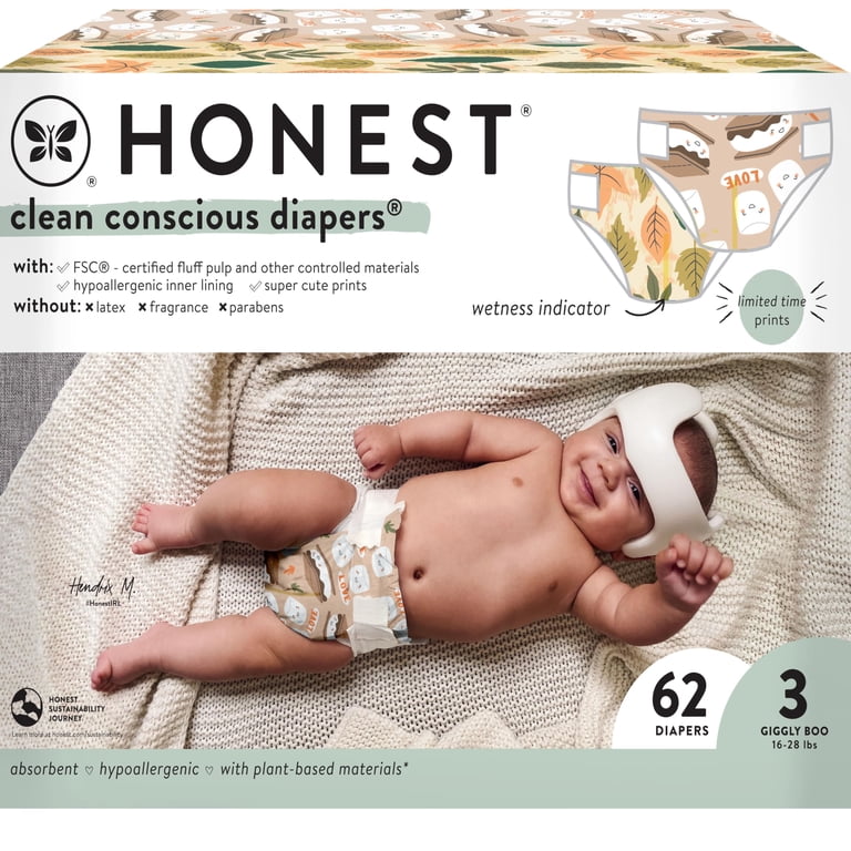 The Honest Company Clean Conscious Diapers | Plant-Based