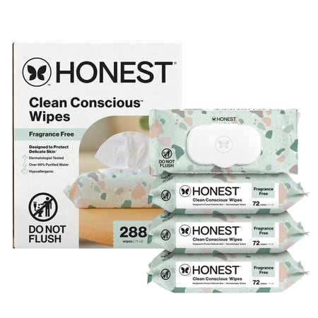 The Honest Company Clean Conscious™ Wipes, Geo Mood, 288 Count