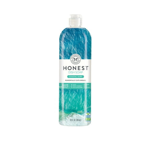 The Honest Company Coastal Surf Dish Soap, 24 fl oz