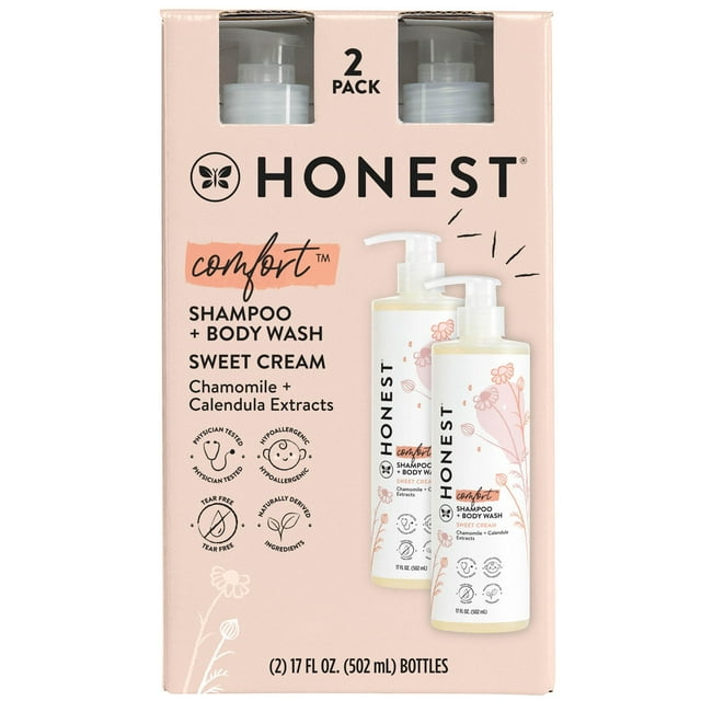 The Honest Company Truly Calming Baby Shampoo & Natural Soap, Sweet