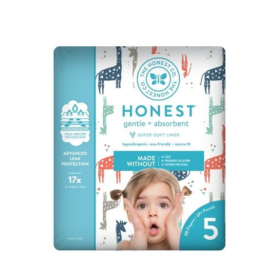 The Honest Company Diapers, Multi Giraffes, S5
