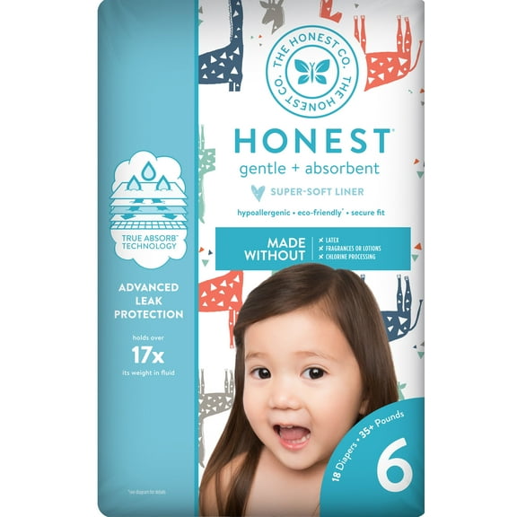 The Honest Company Diapers, Multi Giraffes, S6
