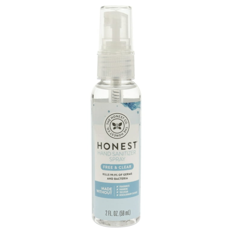 The Honest Company Antibacterial Hand Sanitizer Spray, Safe Travel ...