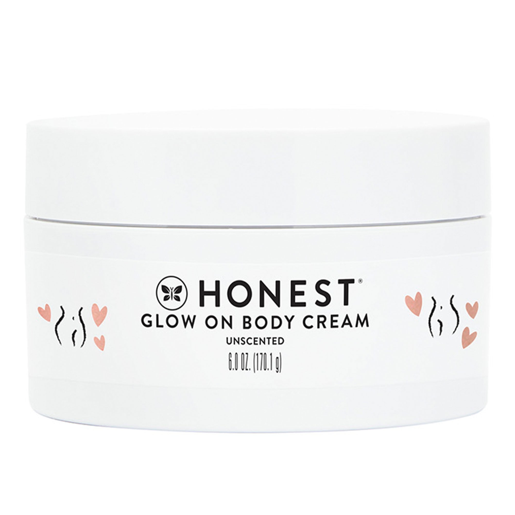 The Honest Company, Honest Mama Glow On Body Cream, 6 oz.