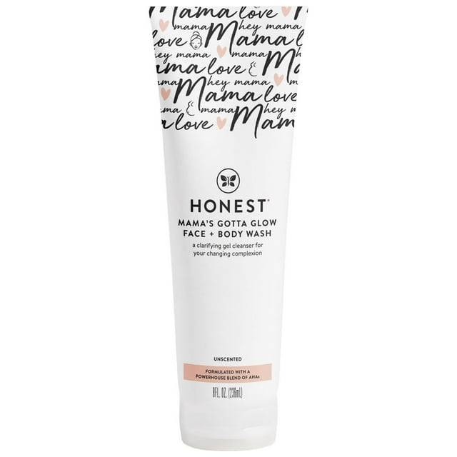 The Honest Company, Honest Mama's Gotta Glow Face + Body Wash, 8 fl. oz