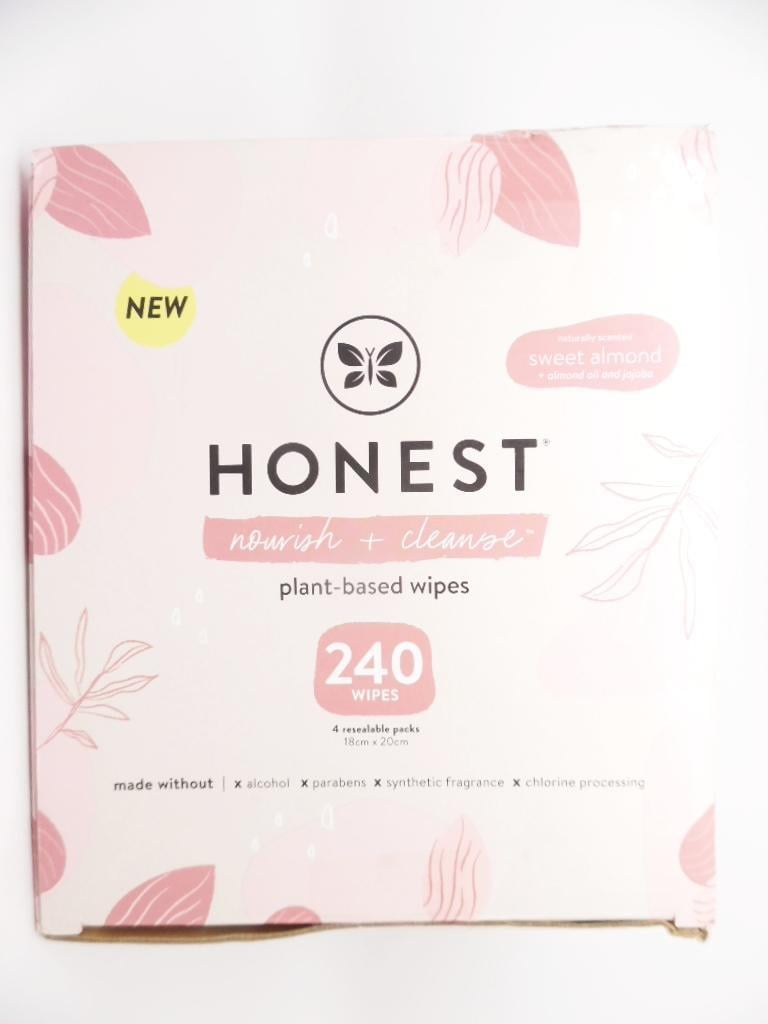 The Honest Company Nourish + Cleanse, Benefit Wipes, 240 Count