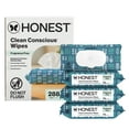 thumbnail image 1 of The Honest Company Plant Based Baby Wipes Fragrance Free 288 Count, 1 of 16