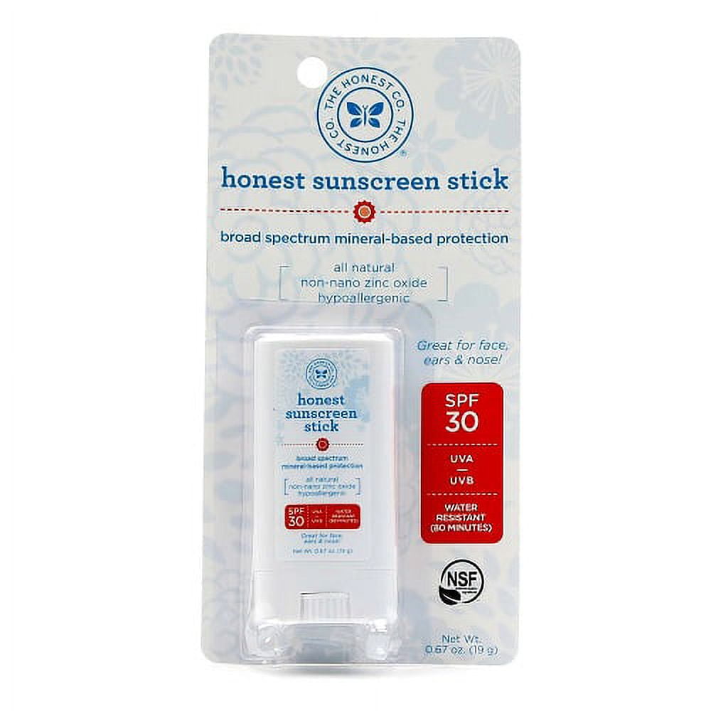 The Honest Company Purely Simple SPF 30 Sunscreen Stick 0.67 Ounce