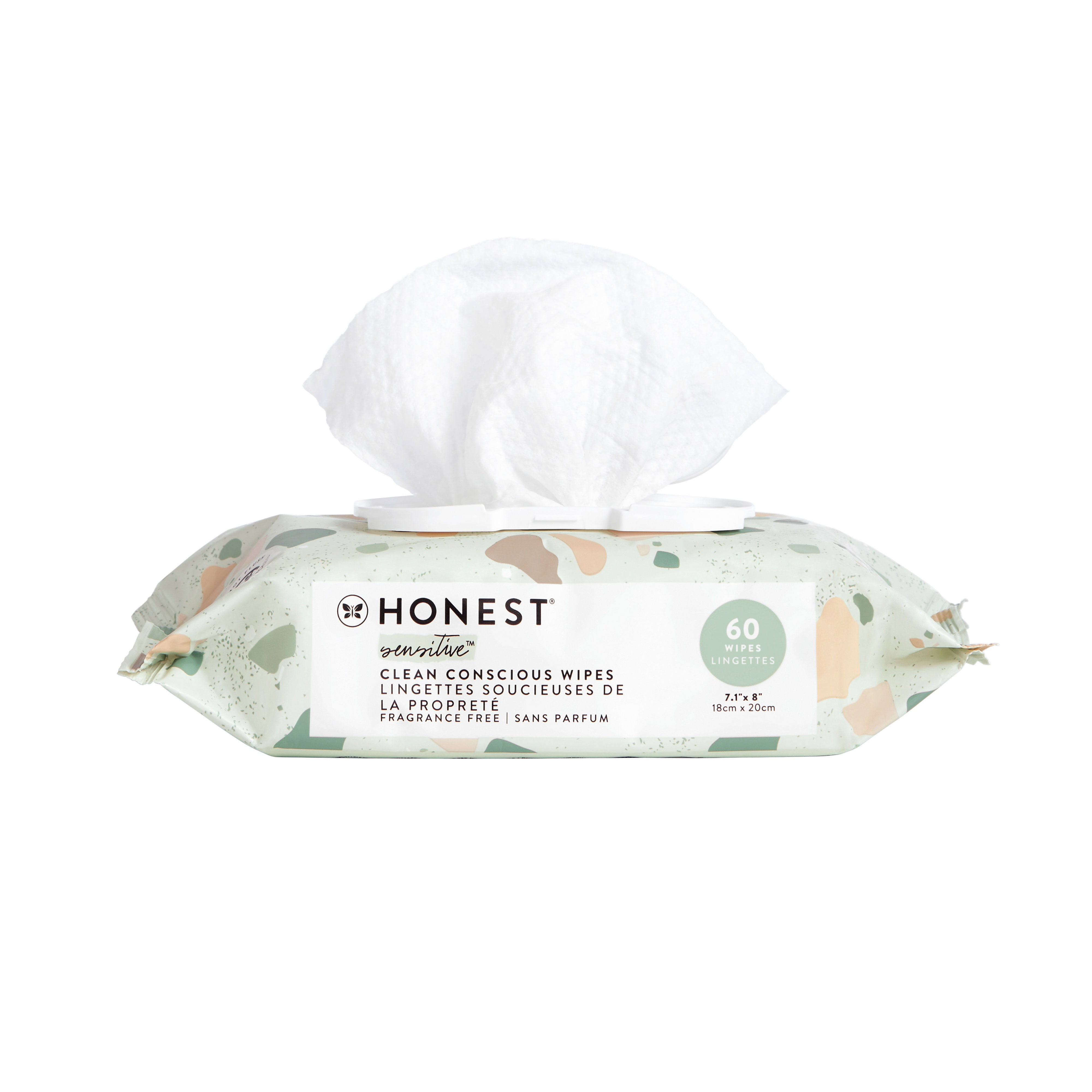 The Honest Company, Clean Conscious Wipes, Geo Mood, 60 Count