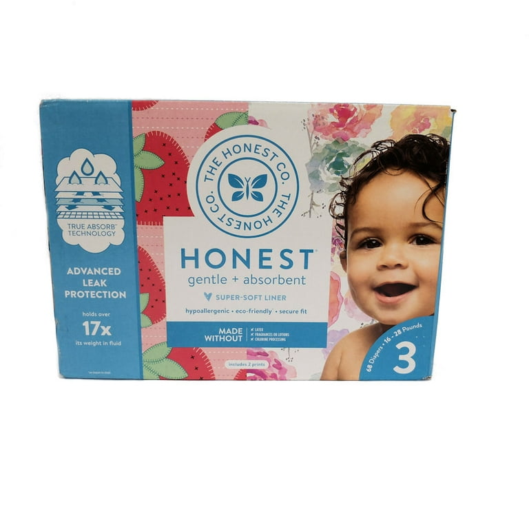 Honest orders diapers strawberry