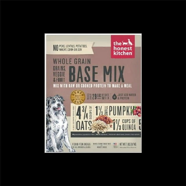 The Honest Kitchen 834248 7 lb Whole Grain, Veggie & Fruit Base Mix